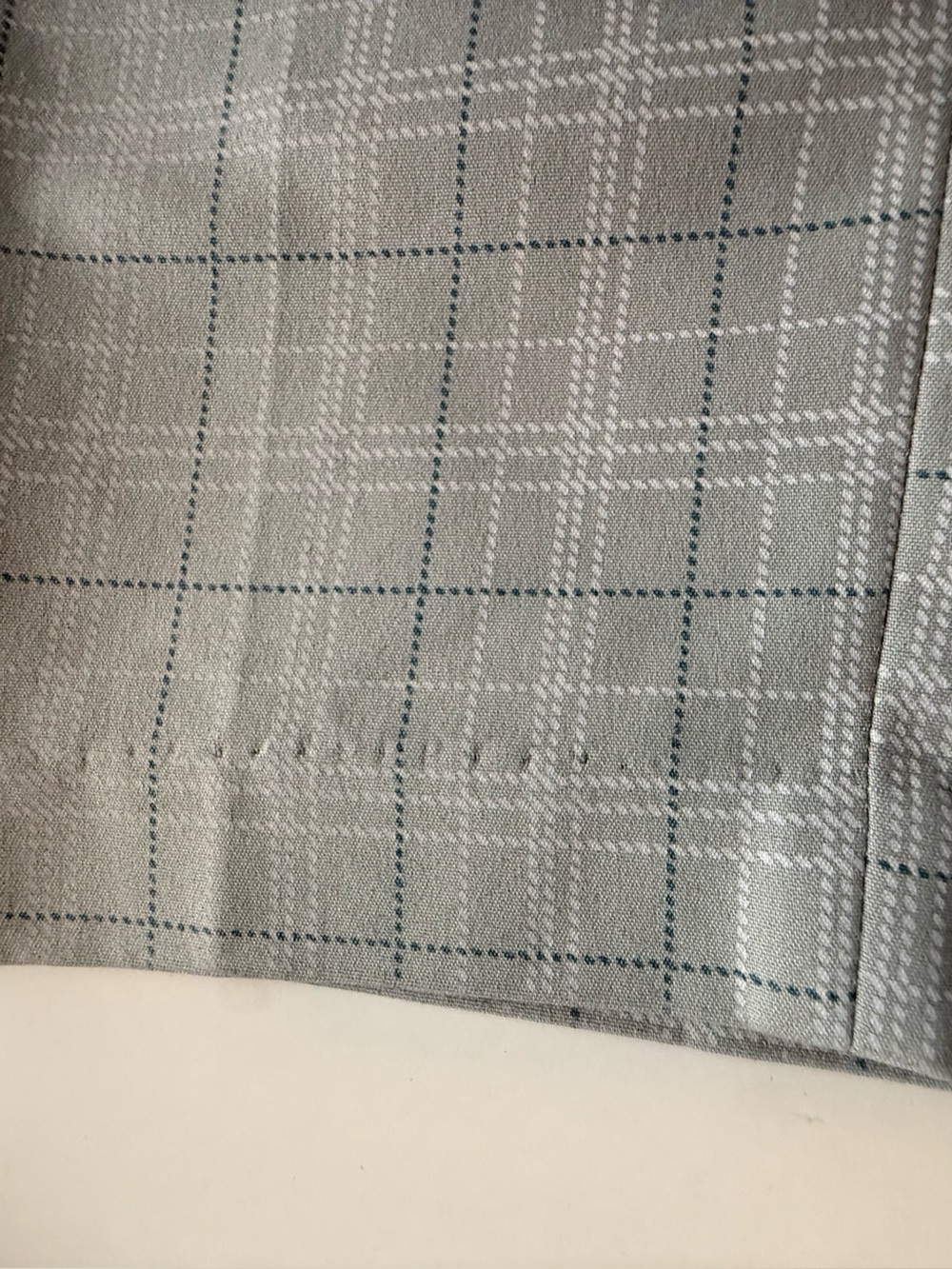 Liverpool Los Angeles Gray Plaid Ankle Trousers / Pants Size 12 - Picture 6 of 9